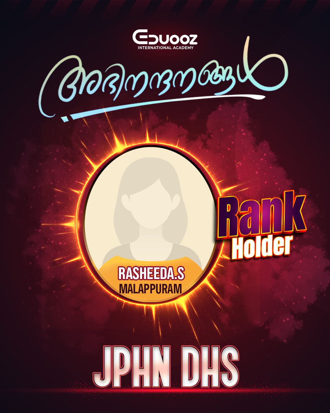Rank holder portrait: Rasheeda.s J PHN DHS.jpg